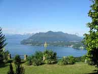 Озеро Lago Maggiore, Stresa - Шикарный вид из дома на озеро