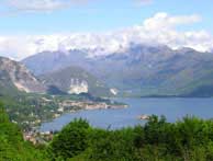 Озеро Lago Maggiore, Stresa Alture - Вид на озеро