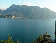 Озеро Lago Maggiore, Oggebbio - Панорамный вид на озеро