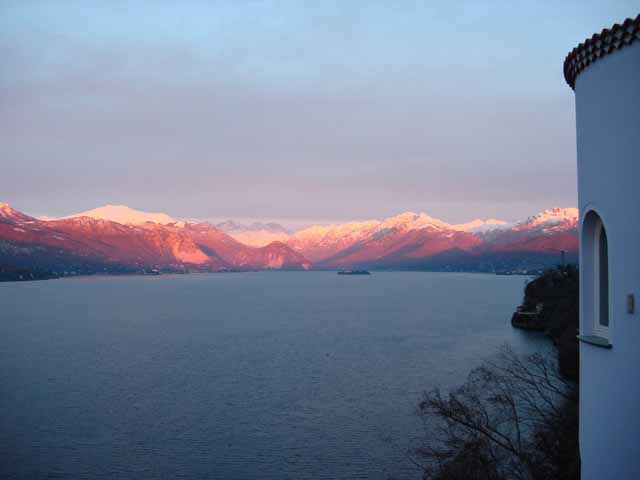    :   Monte Rosa ( Lago Maggiore, Arolo di Leggiuno)